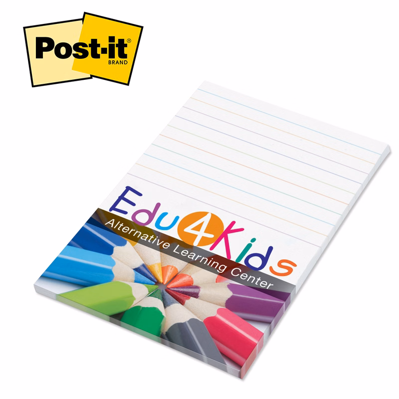 Post-it® Custom Printed Notes Full Color Program - 4 x 6