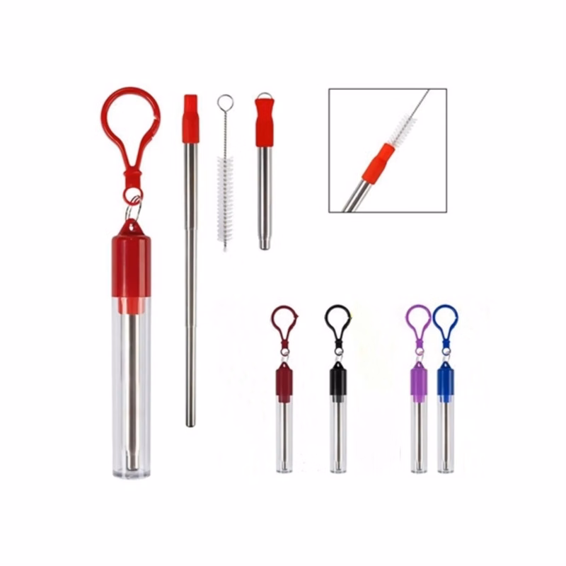 Retractable Folding Straws