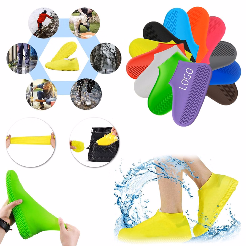 Silicone waterproof shoe covers
