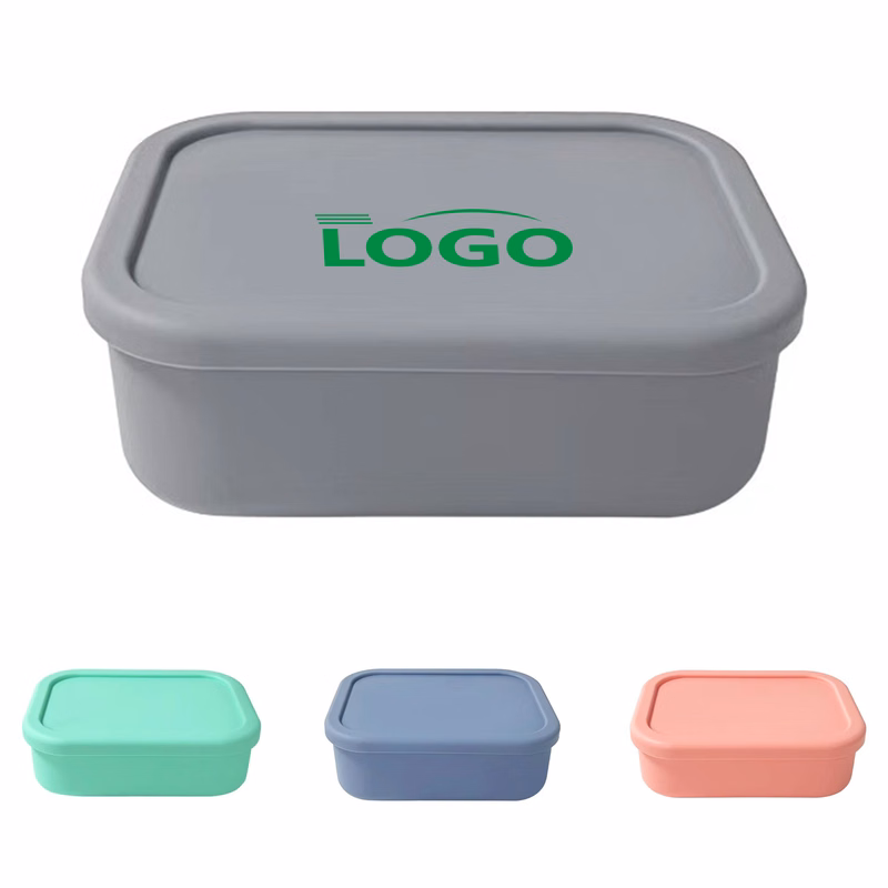 Rectangular Food-Grade Silicone Lunch Box
