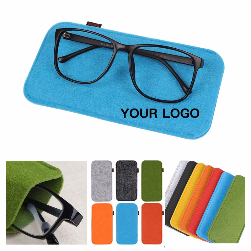 Soft Felt Sunglasses Pouch for Daily Protection