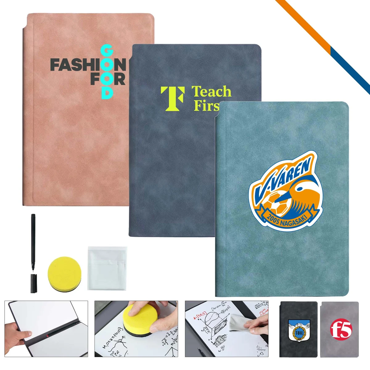 Bravik Reusable Whiteboard Notebook 1