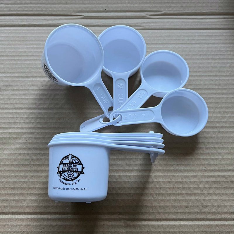 4-Piece Plastic Measuring Cup Set