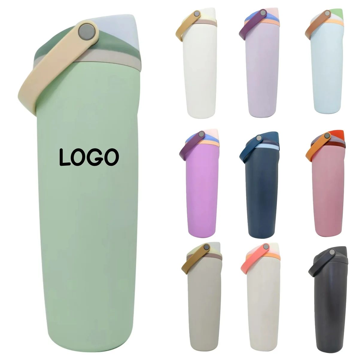 Custom 30oz Tumbler With Handle Stainless Steel Cup 1