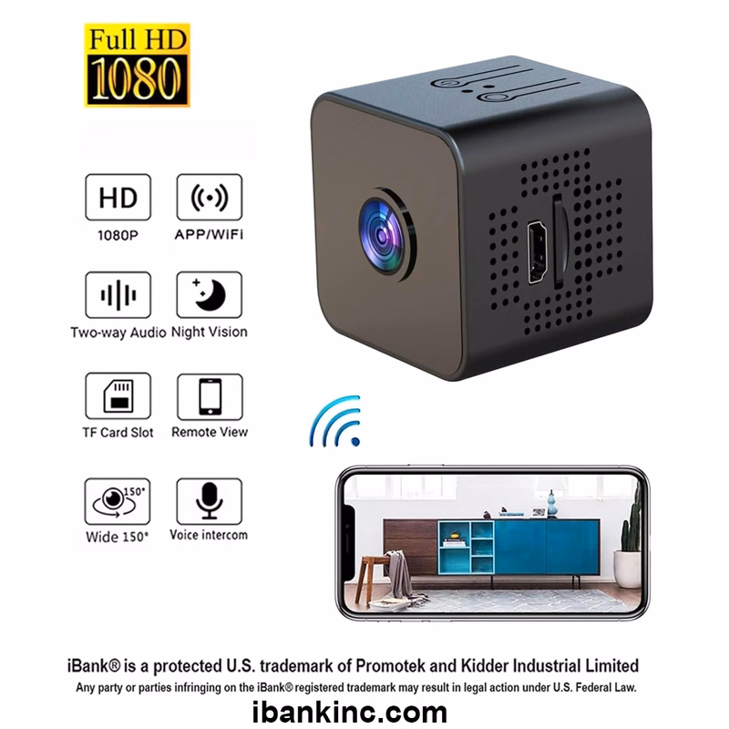 iBank ® Wireless Camera for Home Office Security