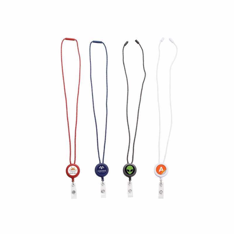 Braided Lanyard With Bull Dog