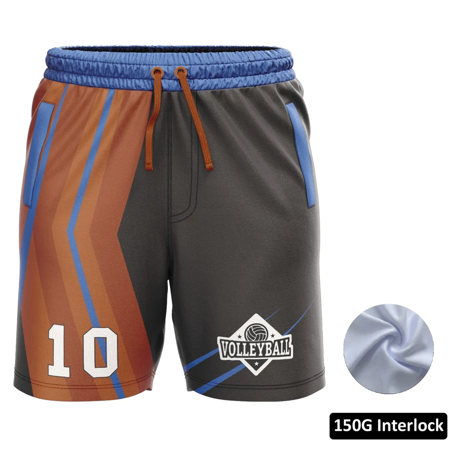 Men's & Kids' Sublimation Standard Length Training Shorts w/ 1