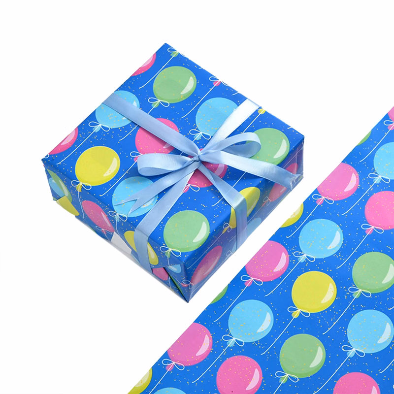 Full Color Printed Gift Wrapping Paper