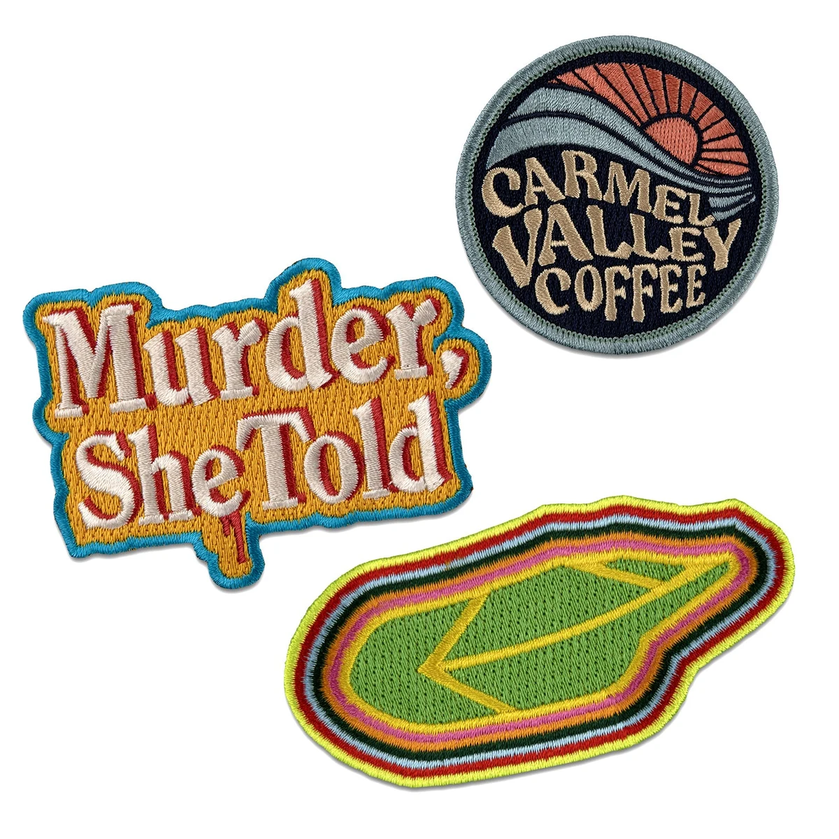 2.5" Embroidered Patch (100%) 1
