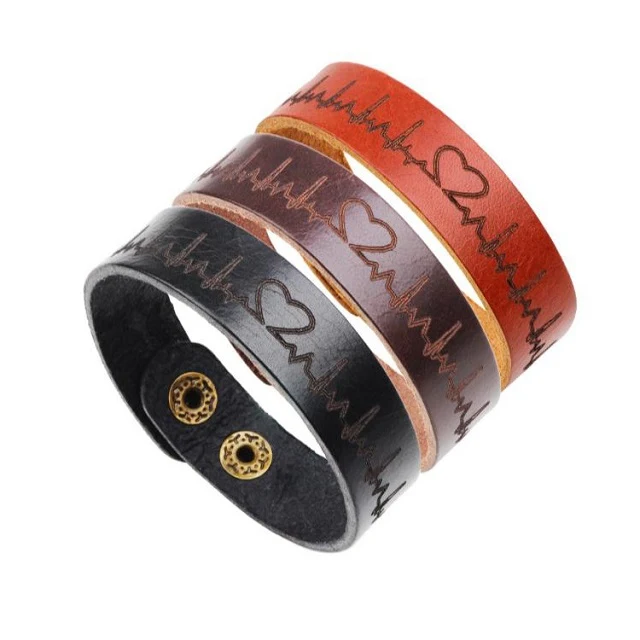 Leather Wristband 1