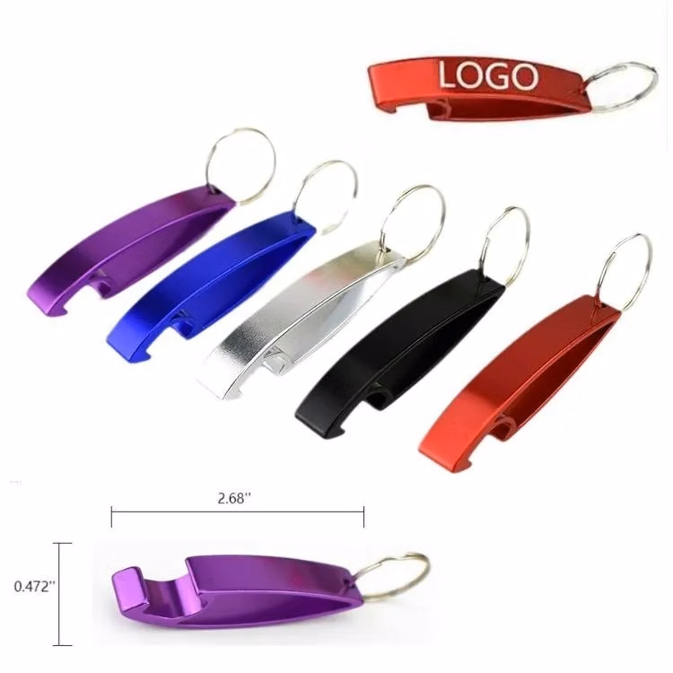 Aluminum Alloy Beer Keychain Bottle Opener