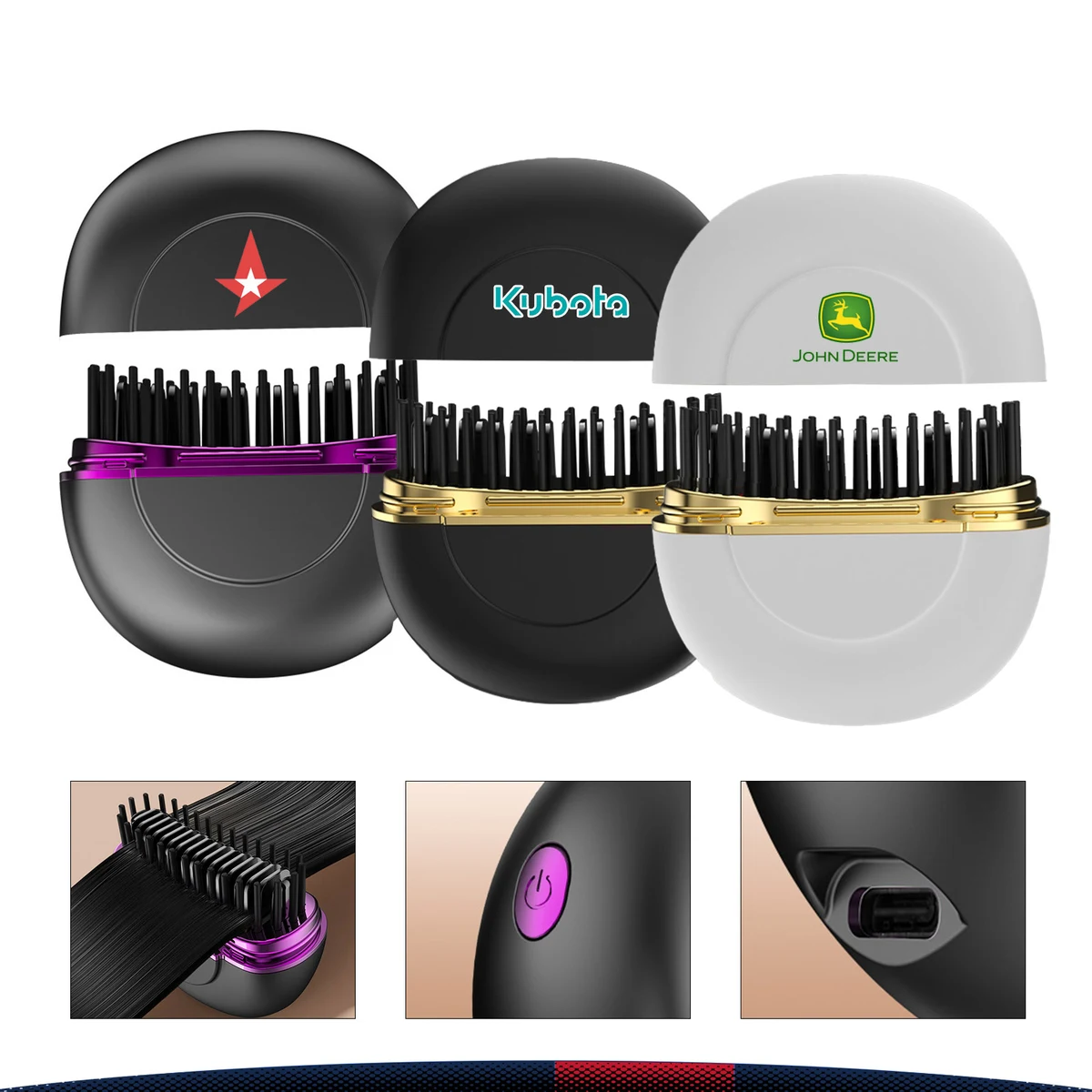 Tesde Mini Straight Hair Comb 1
