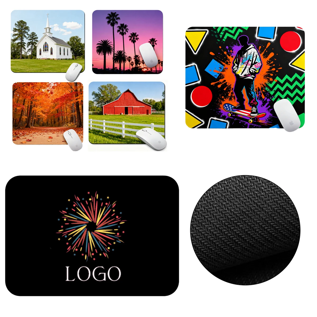 Rubber Mouse Pad 1