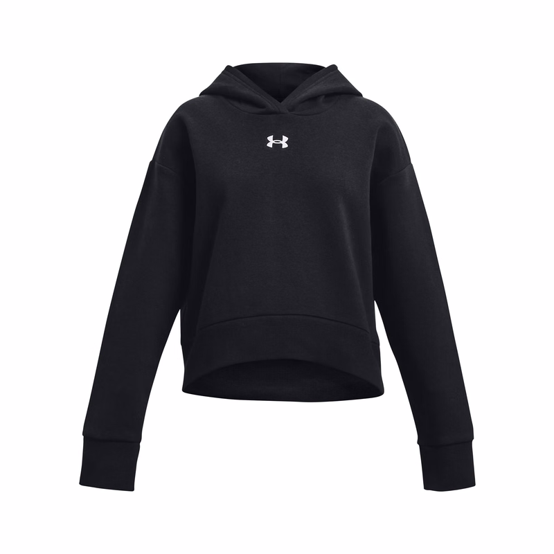 UA Rival Fleece Girls' Crop Hoodie