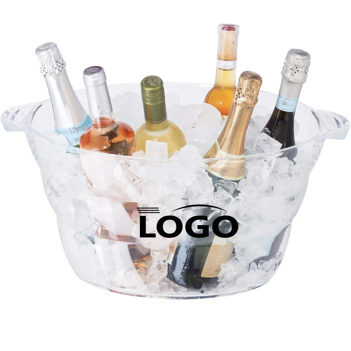 16L Plastic Champagne and Beer Ice Bucket 1