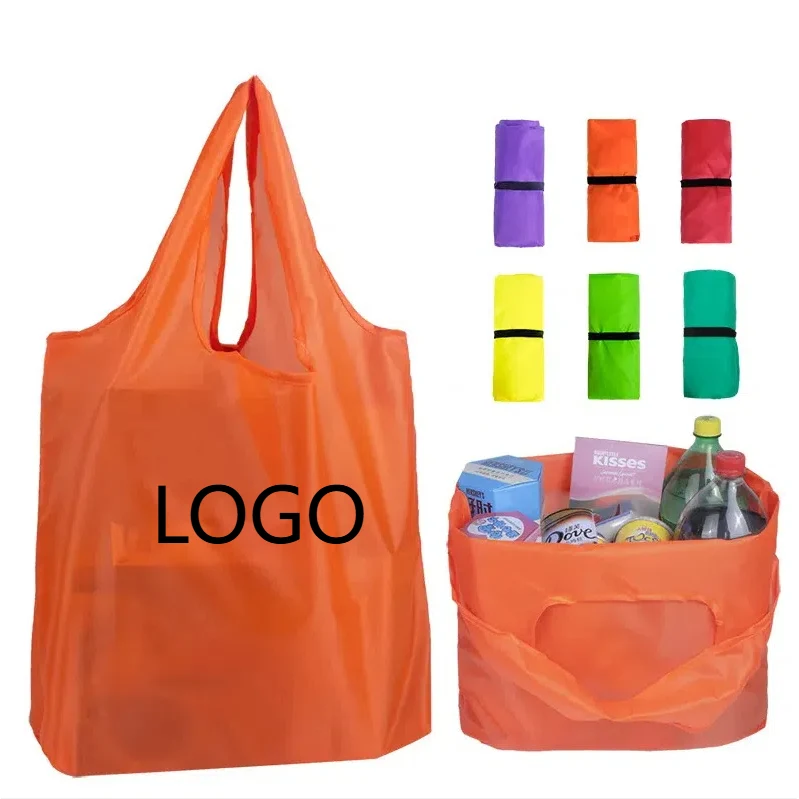 Polyester shopping bag with Elastic Band 1