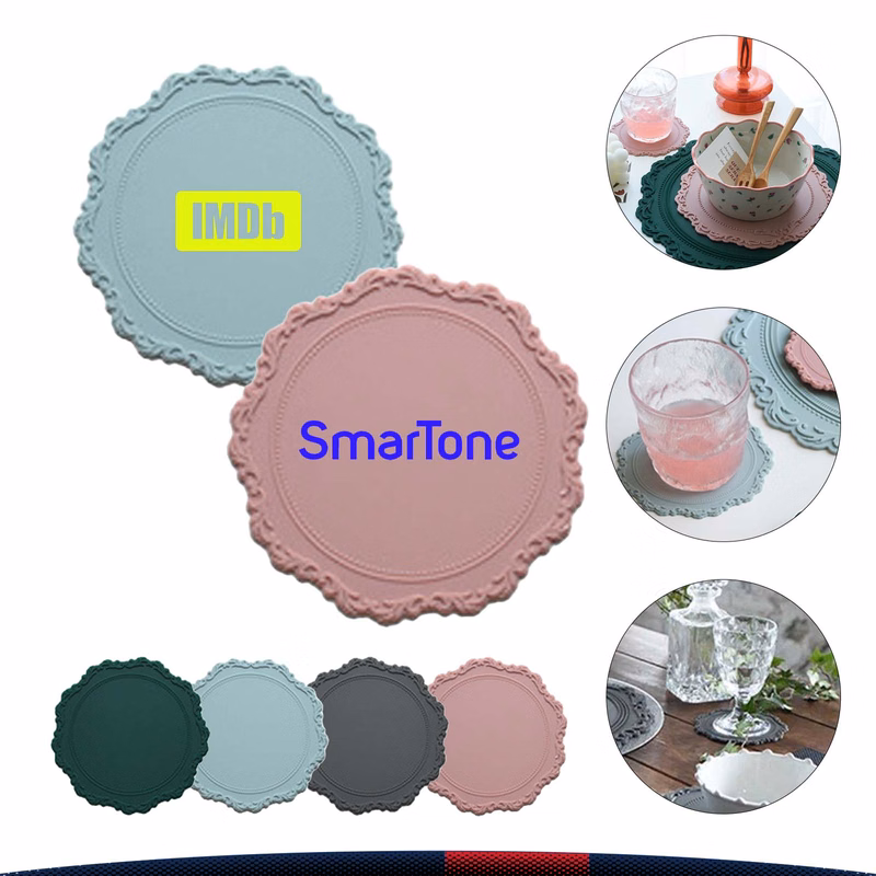 Lace Silicone Cup mat