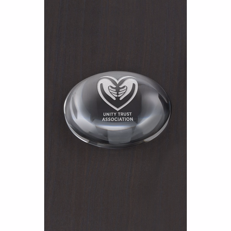 Thin Dome Paperweight