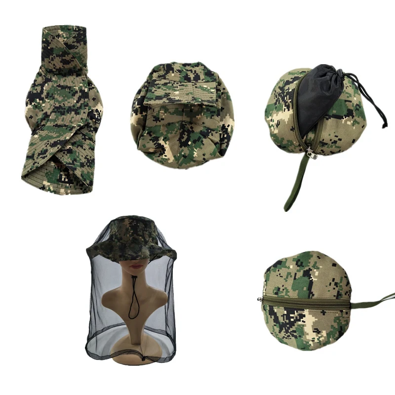 Mosquito Head Net Hat / Sun Protection Hats 1