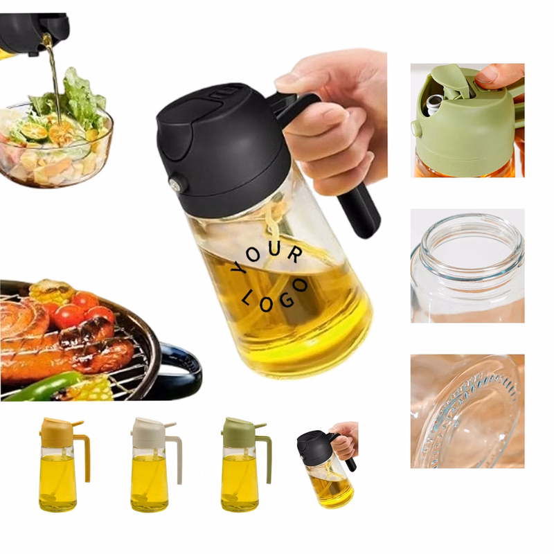 MOQ 50 15oz Dual-Use Spray and Pour Oil Dispenser