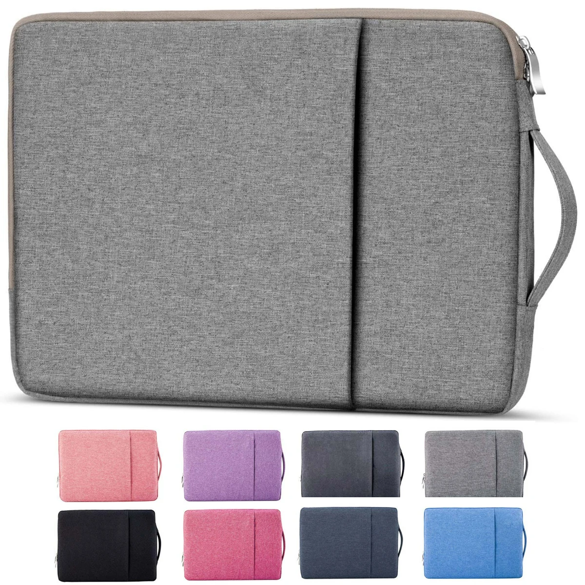15.6 Inch Laptop Tablet Sleeve with Zipper Closure 1