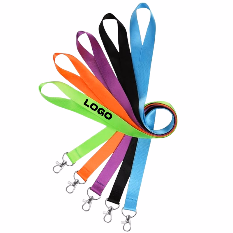 0.59"W  Polyester Lanyard