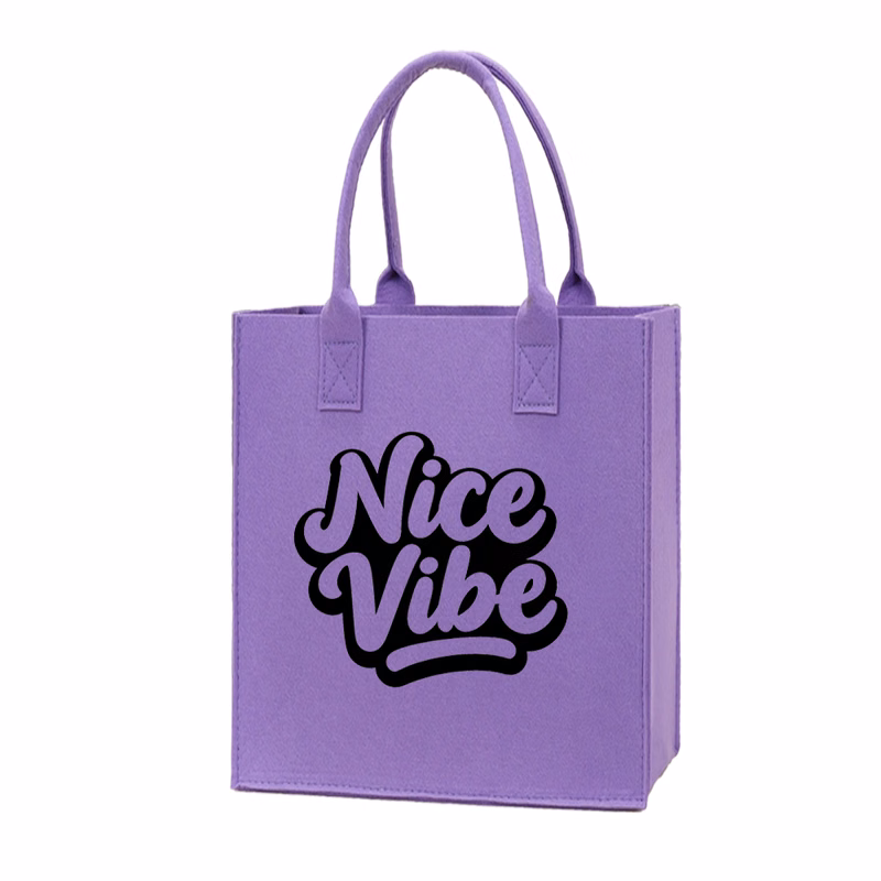 Thick Felt Carryall Bag