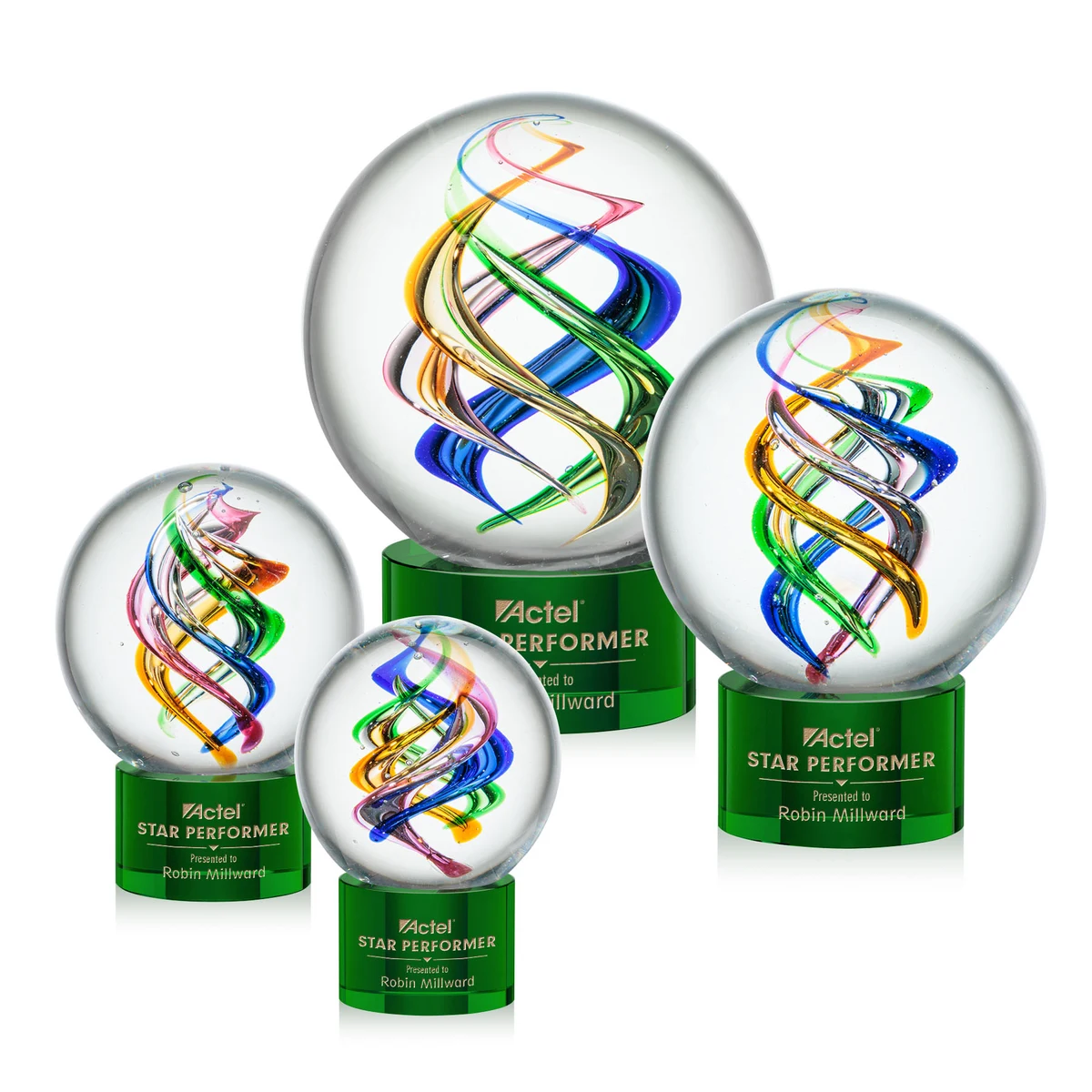 Galileo Award on Marvel Base - Green 1