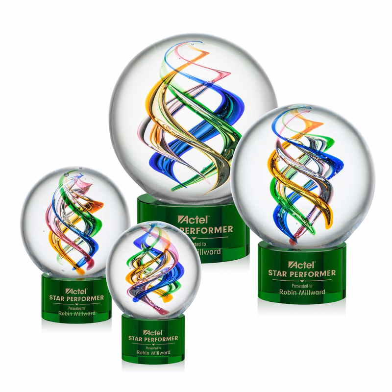 Galileo Award on Marvel Base - Green