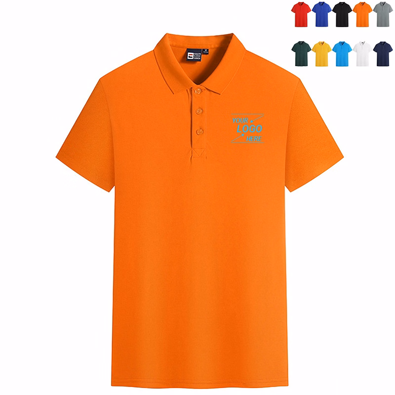 Unisex Short Sleeve Golf Polo Shirt
