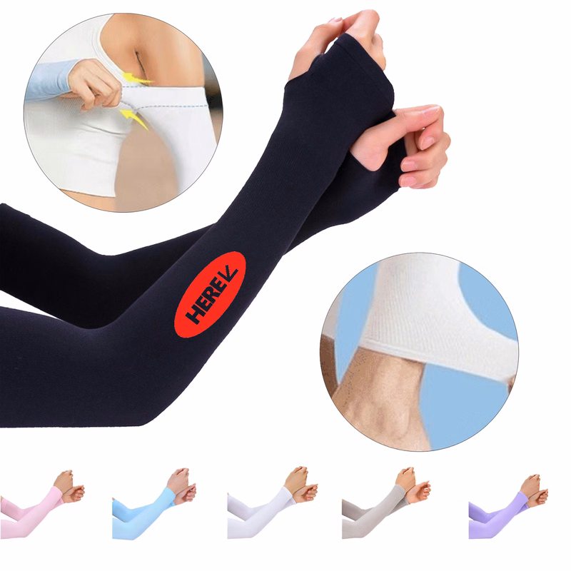 MOQ 30 Summer Sunscreen Ice Silk Sleeve