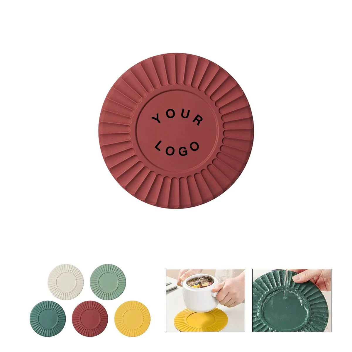 Reusable Heat Proof Silicone Coaster 1