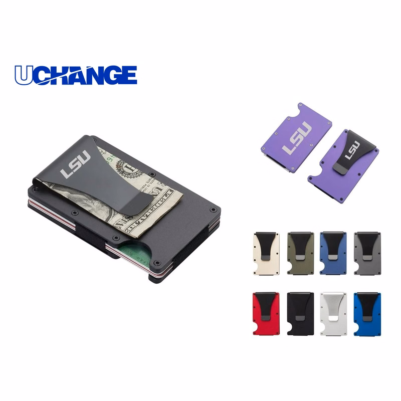 RFID Blocking Metal Wallet for Travel