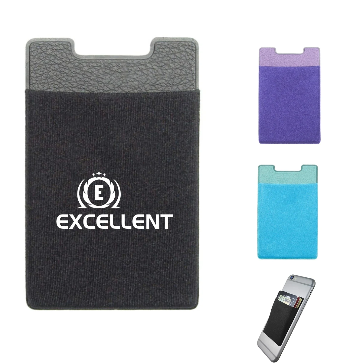 Lycra Flexible Phone Wallet 1