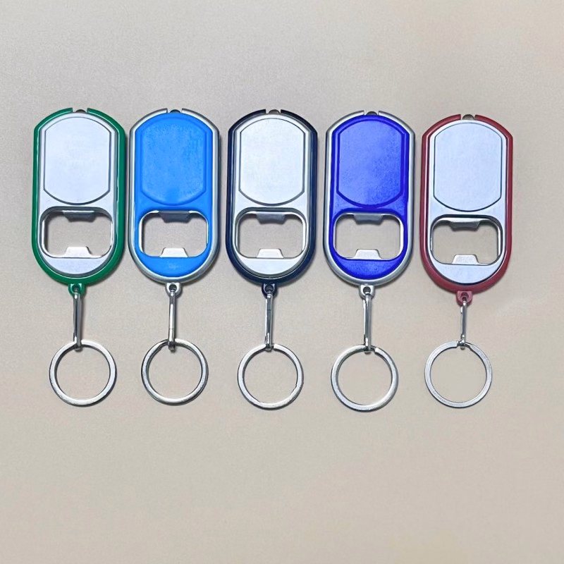 Bottle Opener Keychain With Light
