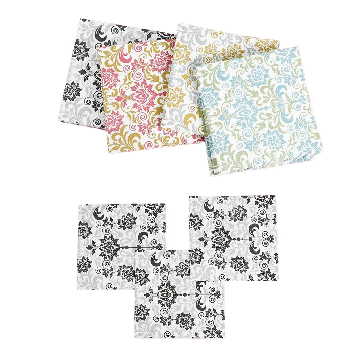 2Ply 6.5" x 6.5" Full Color Dinner Napkin 1