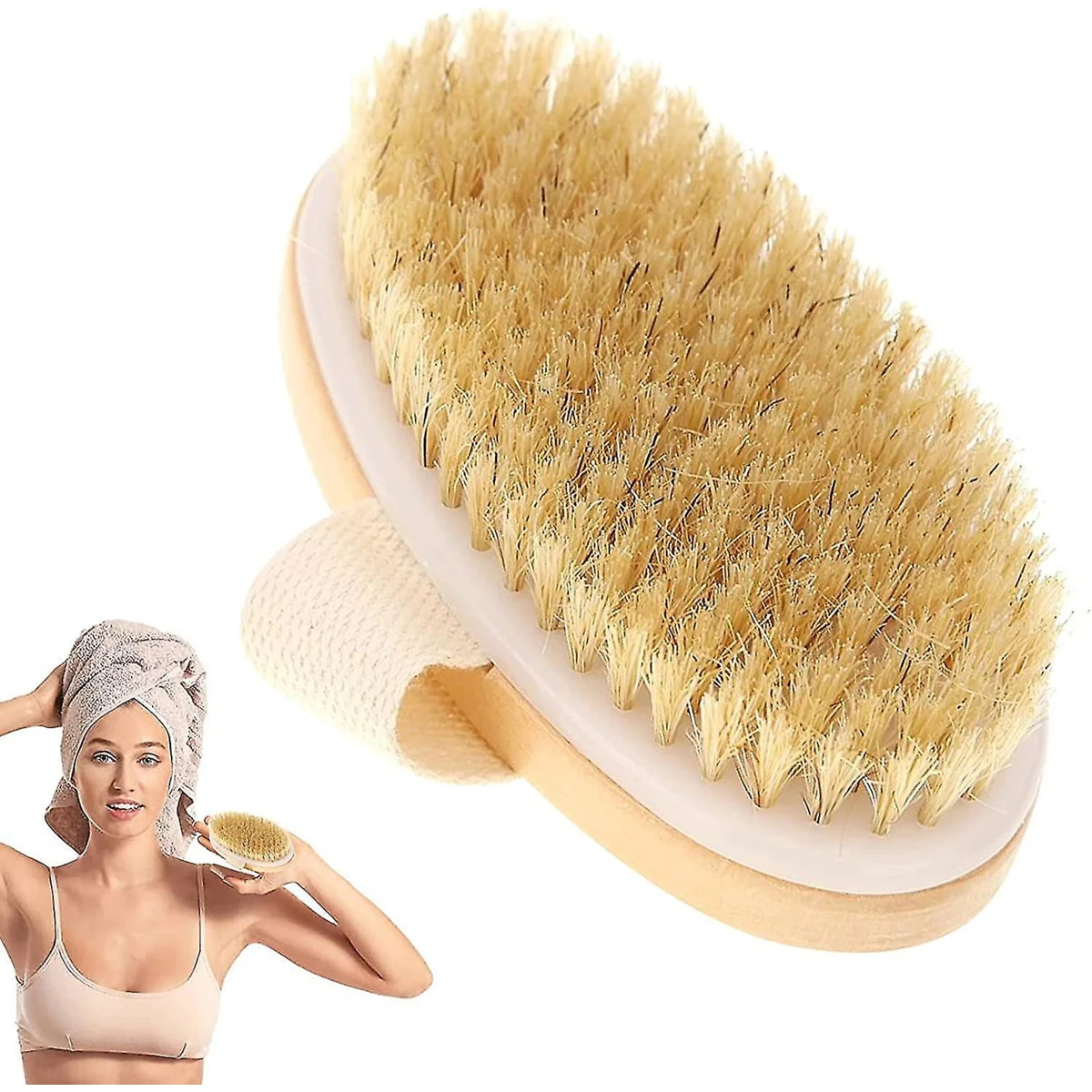 Wet & Dry Body Brush Exfoliator 1