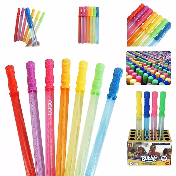 Large Outdoor Bubble Sword Wands Set with Party Assortment