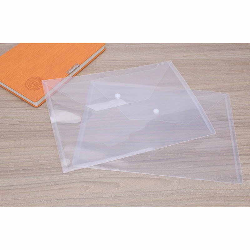 Snap Transparent Document Bags
