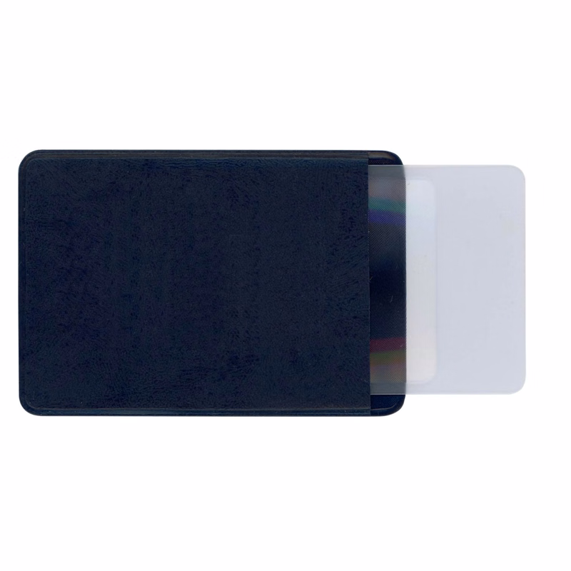 Credit Card Size Magnifier in a Protective Vinyl Case