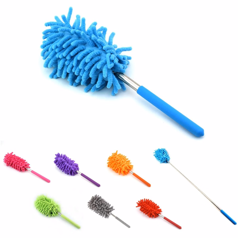 Extendable Feather Duster for Cleaning