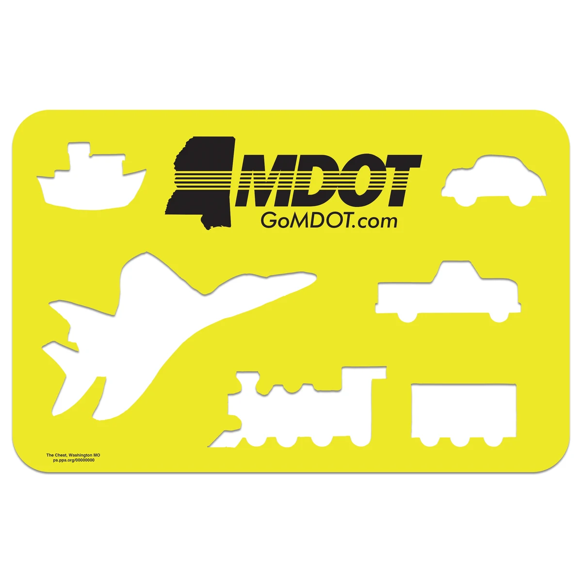 Transportation Poly Stencil 1