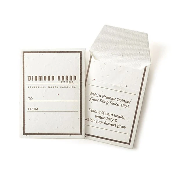 Seed Paper Gift Card Sleeve 1