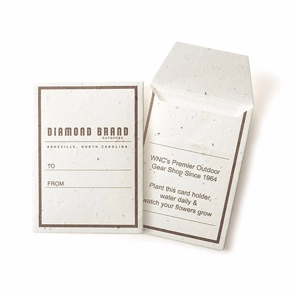 Seed Paper Gift Card Sleeve