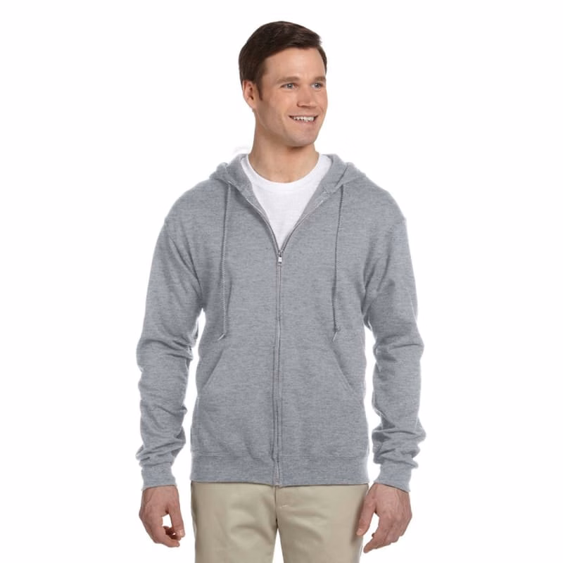 Jerzees 8 Oz., 50/50 NuBlend® Fleece Full-Zip Hood
