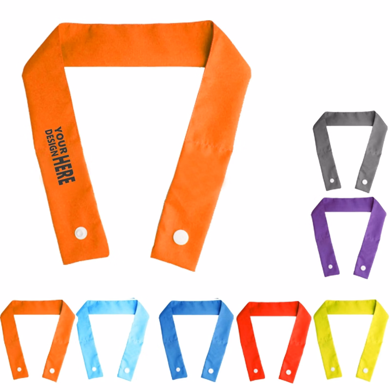 Cooling Neck Wrap with One Button