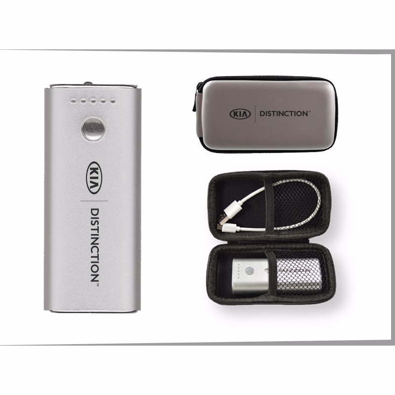 5200 mAh Power Bank w/Ultra Zipper Pouch
