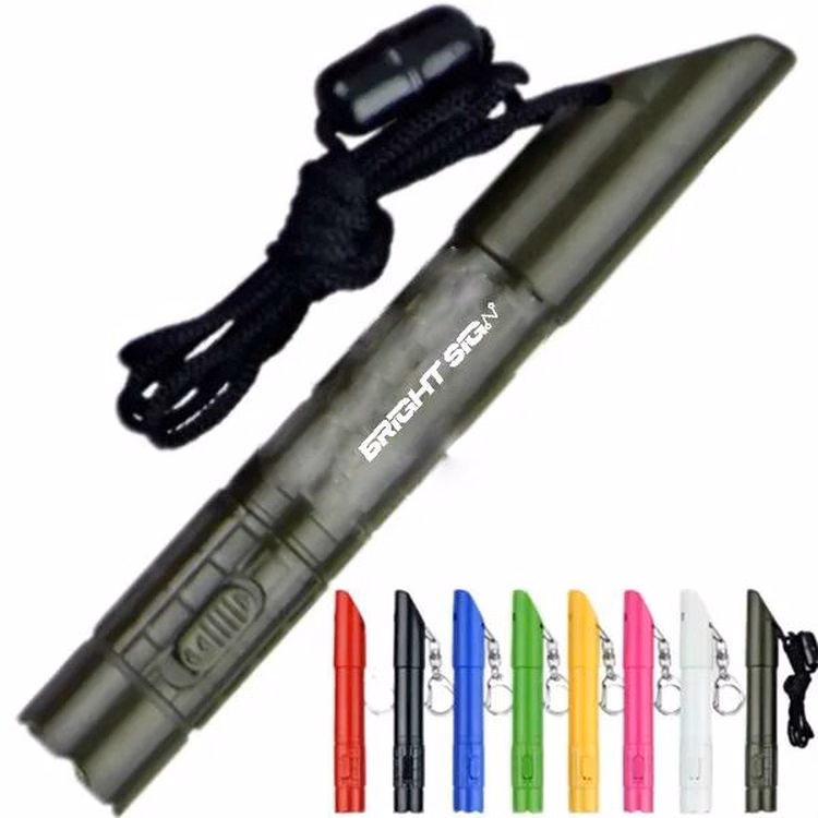 4-in-1 Whistle, Light, Keychain & Ballpoint Pen