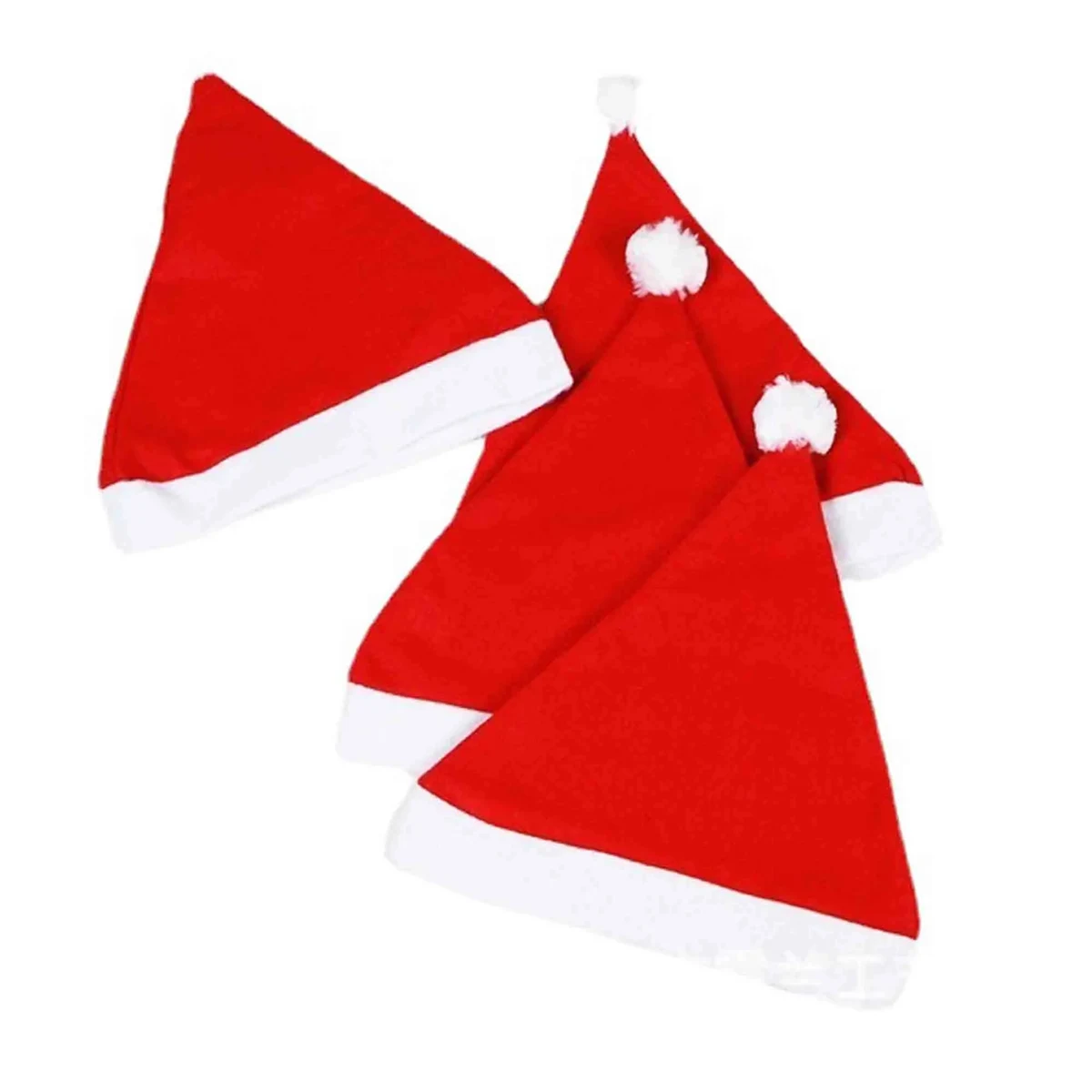 Adult & Children's Non-woven Santa Hat 1