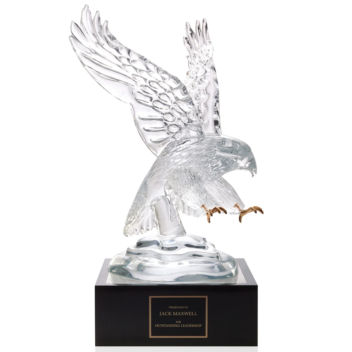 Pino Signoretto Eagle Award with 4" Lighted Pedestal 1